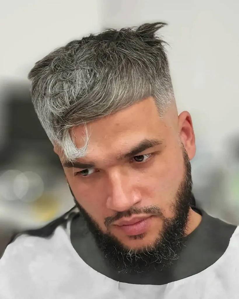 Disconnected Fringe with Low Taper Fade