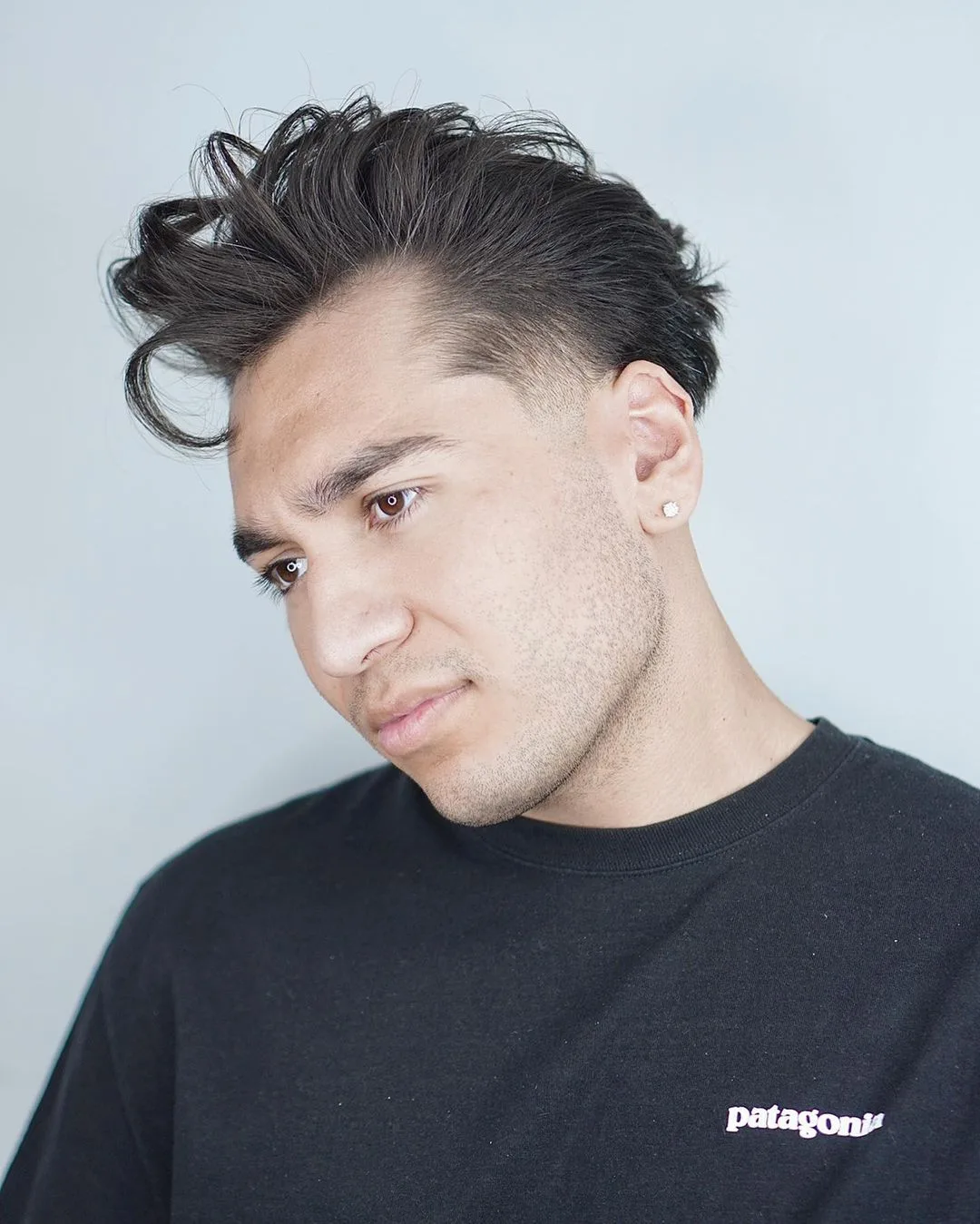 Messy Slick Back Fade Messy Slick Back Fade