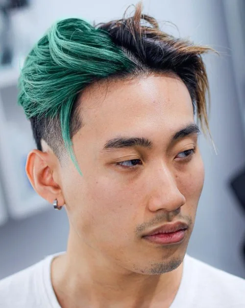 Artistic Design Mid Taper Fade