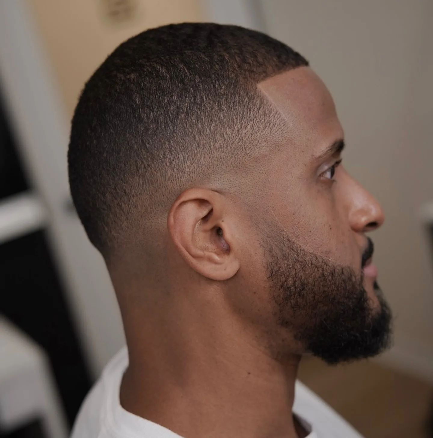 Mid Taper Fade Buzz Cut