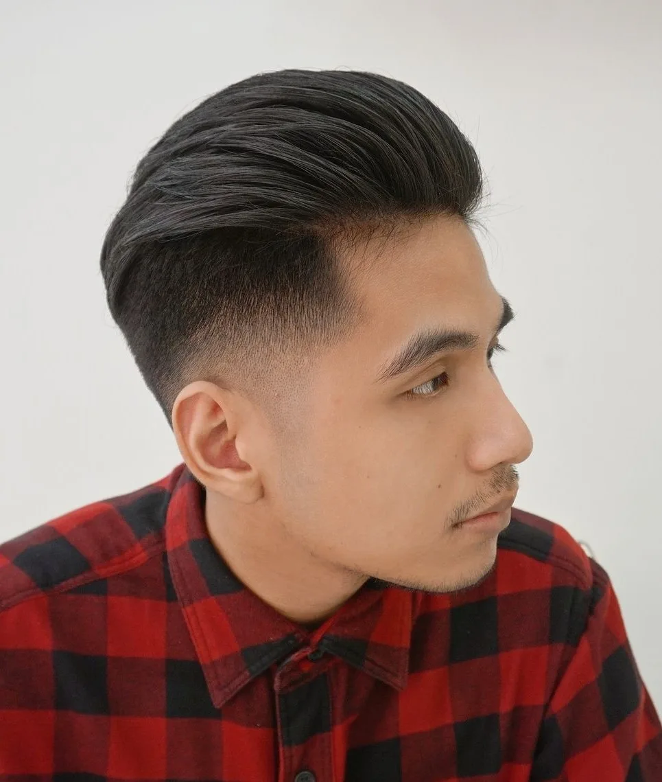 Mid Fade Slick Back Mid Fade Slick Back