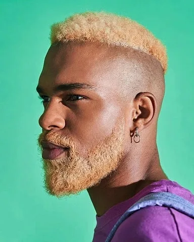 African American Short Hair Mohawk