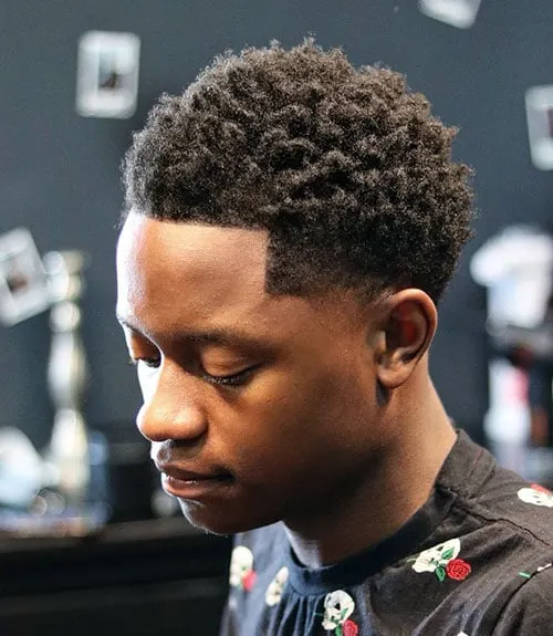 Afro Taper Fade
