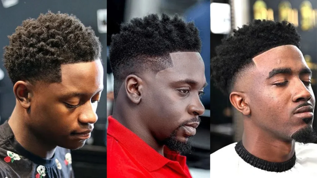 Afro Taper Fade Haircut