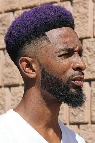 Afro Mohawk Fade