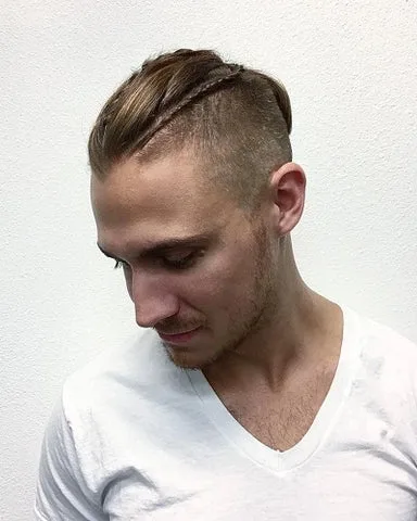 Braided Mohawk Short Hair