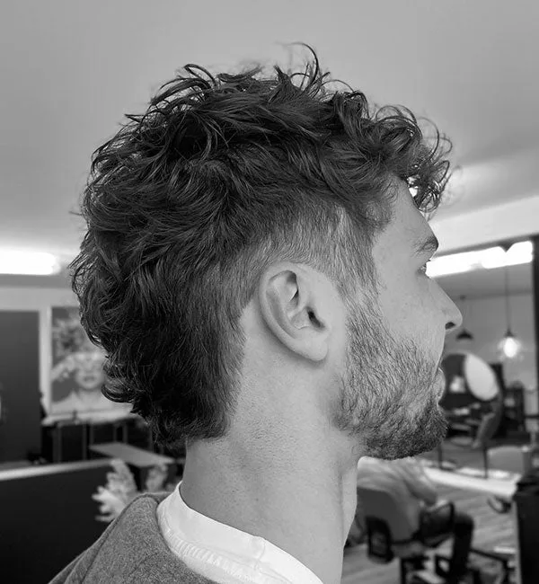 Classy High Taper Mullet