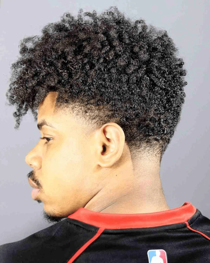 Low Taper Fade Black Male