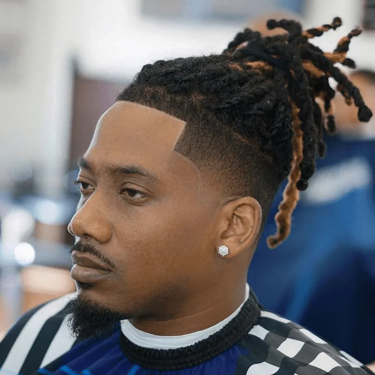Dreadlocks with Low Taper Fade
