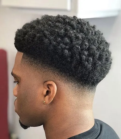 Drop Fade Afro