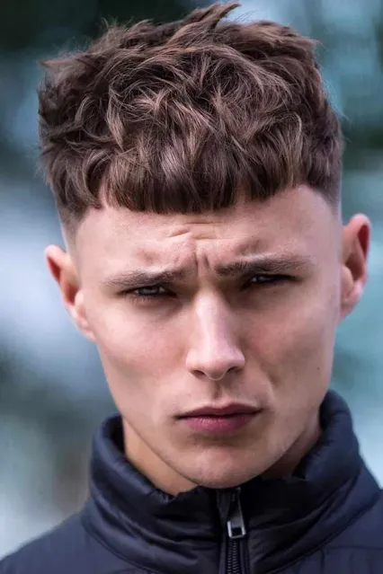 Edgar Fluffy Haircut Fluffy Messy Edgar Cut