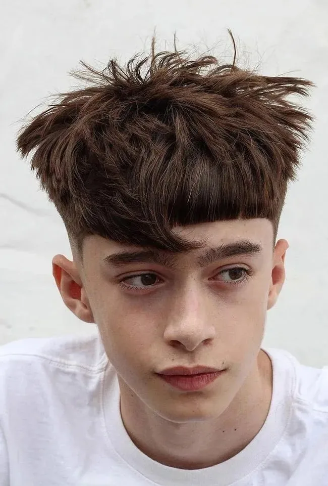 Fluffy Messy Edgar with Taper