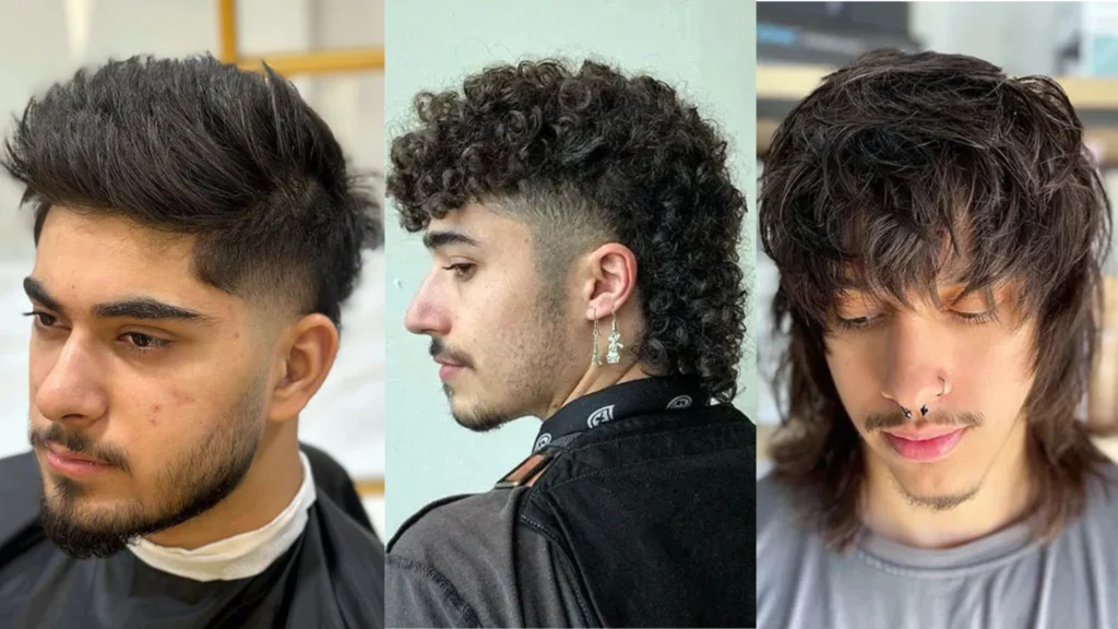 Low Taper Fade Mullet
