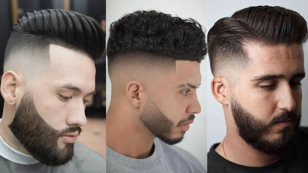 Low Taper Fade with Textured Fringe