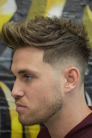 Medium Fade Mohawk