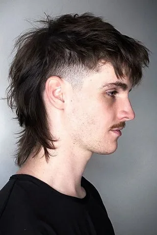 Mohawk Mullet Fade