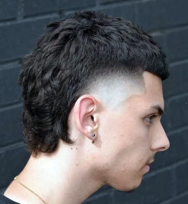 Mullet High Taper Fade
