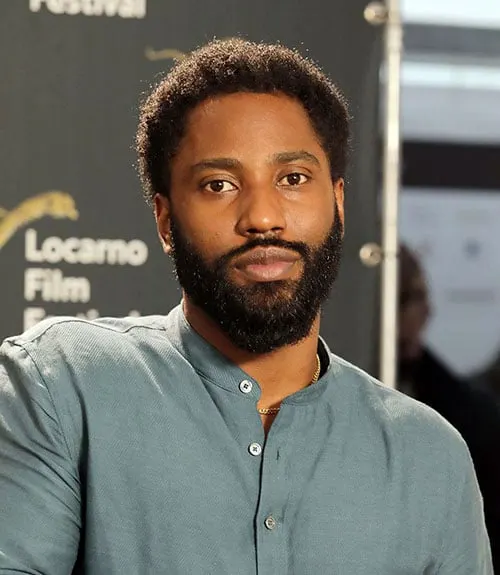 Short Afro Taper with Beard