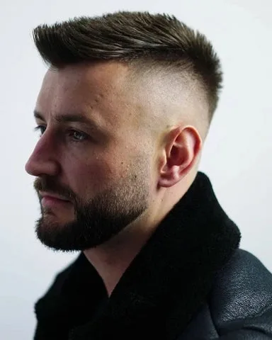 Short Mohawk Fade