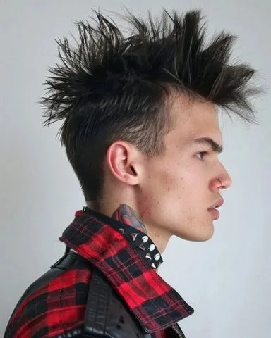 Short Mohawk Punk