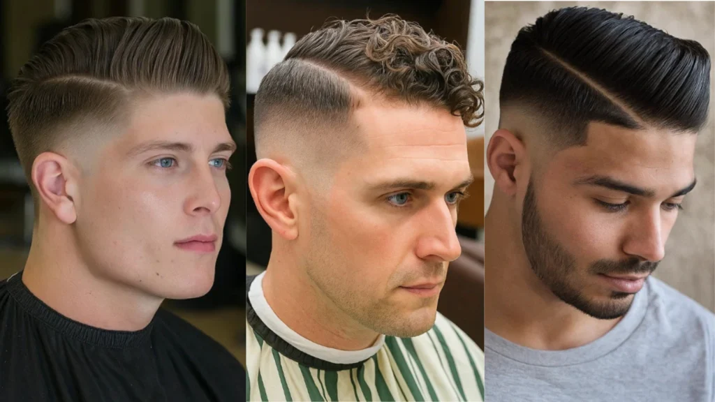 Taper Comb Over Fade