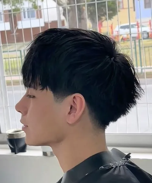 Blowout taper for long hair