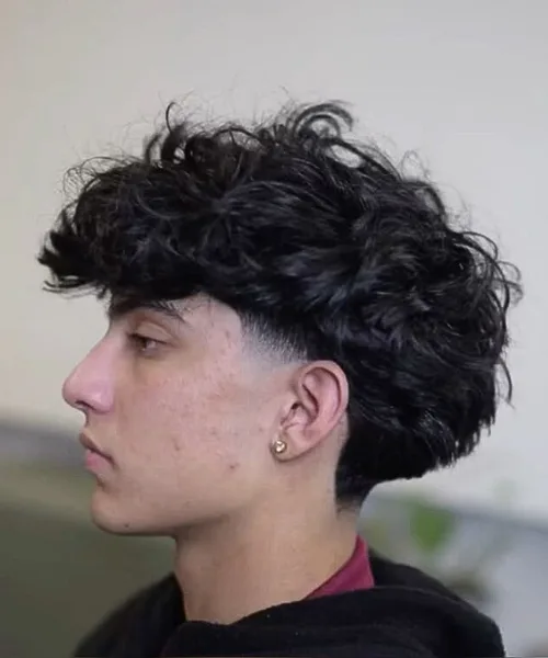 Blowout Taper Wavy Hair