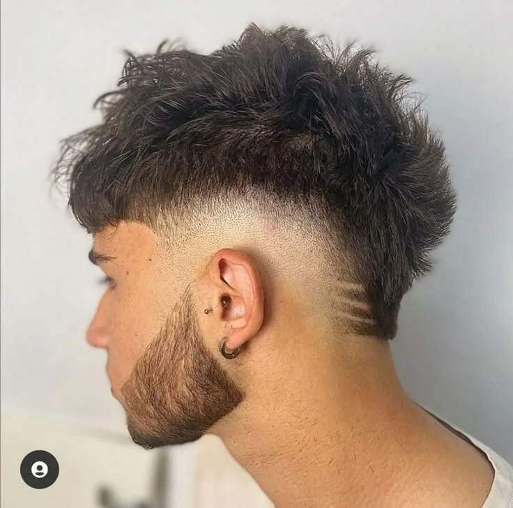 Burst Fade with Taper in Back