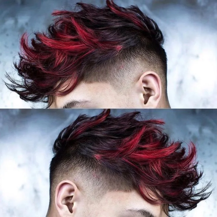 Disconnected Curly Fade