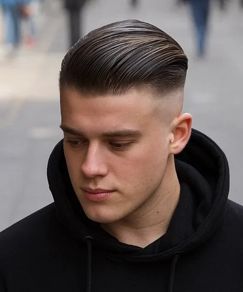 Comb Over Skin Fade