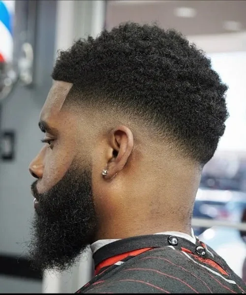 Drop Fade Afro