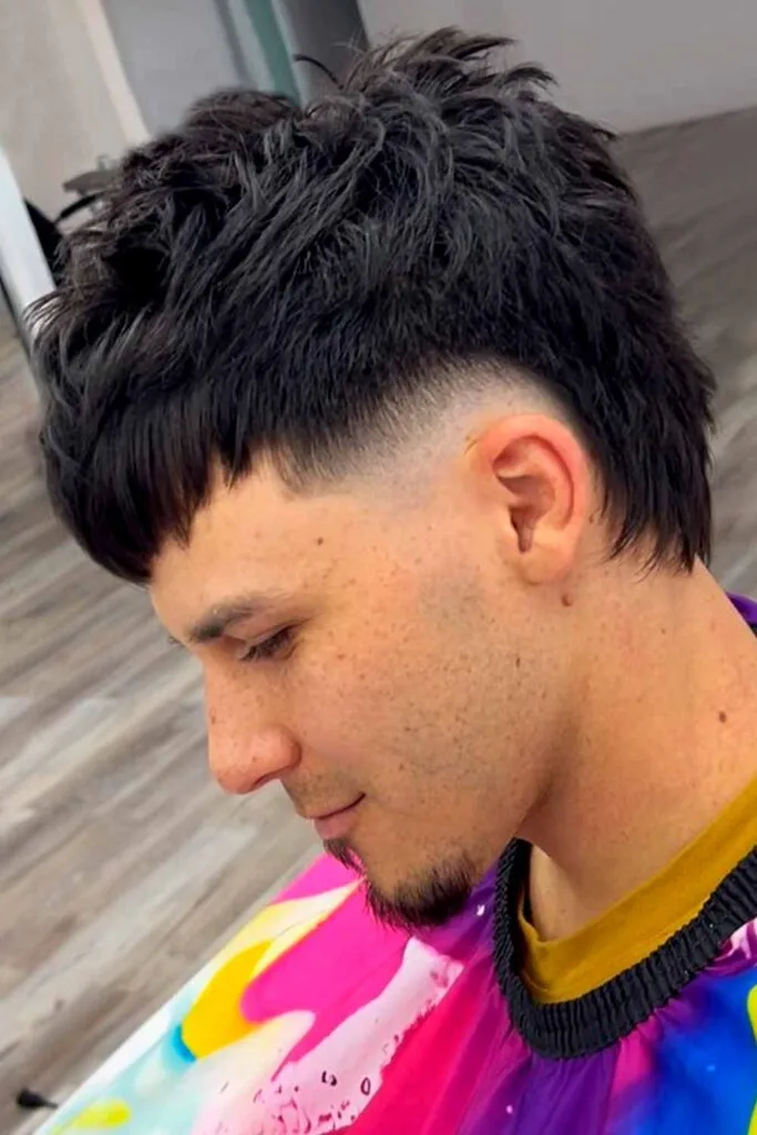 Fluffy Edgar with Burst Taper