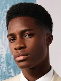 Temple Fade Black Hair