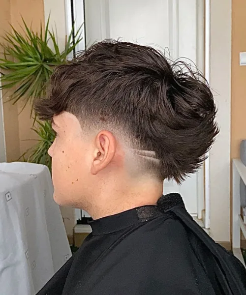 Low Blowout Taper Fade