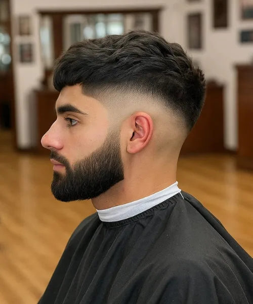 Mid Drop Fade Haircut