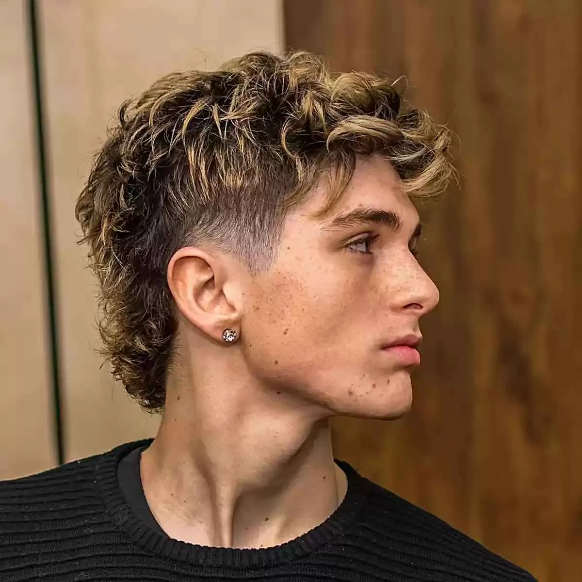 Modern Mullet Low Taper Fade