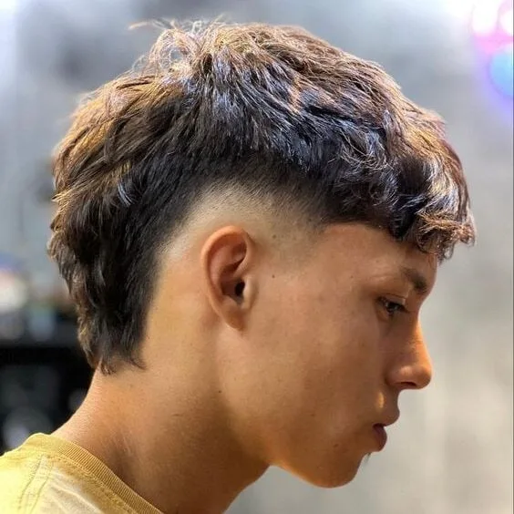 Taper Short Mullet Fade
