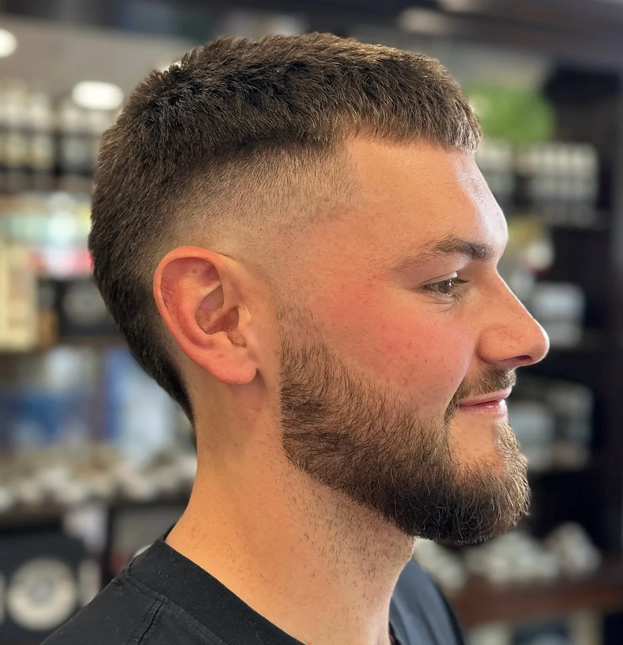 Burst Fade Buzz Cut