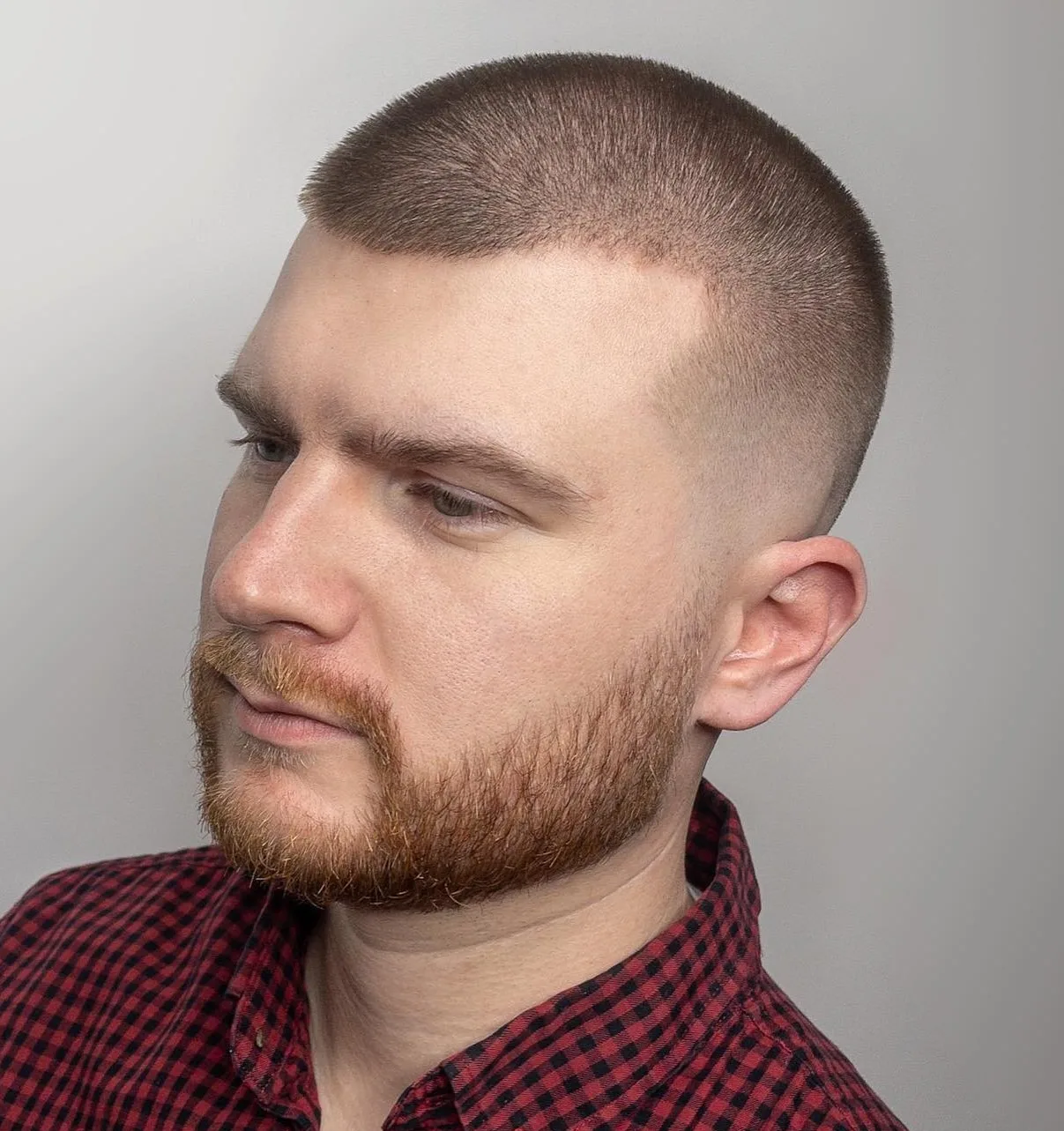 Clean Trim Buzz Cut Fade