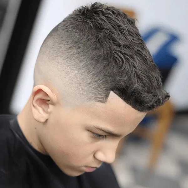 High Taper Fade Short Hair