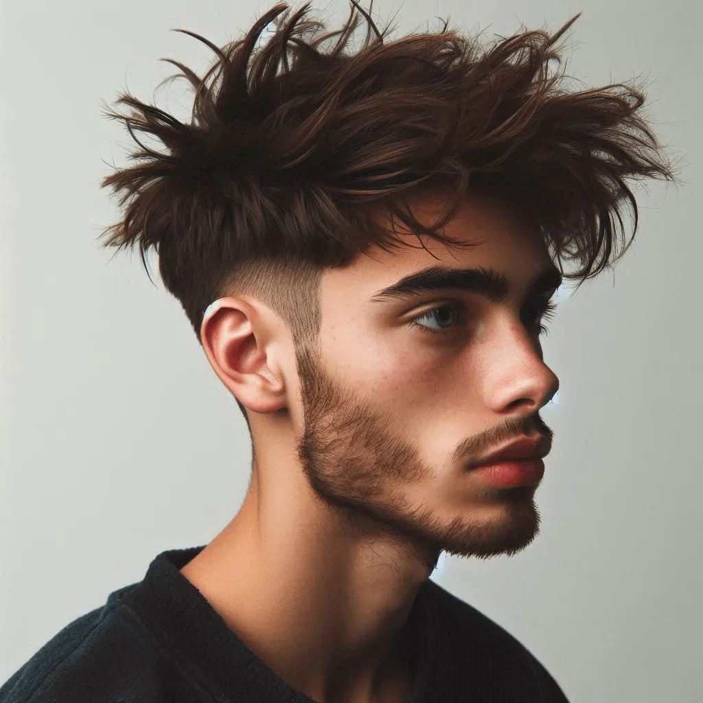 Bedhead Low Taper Fade Messy Top