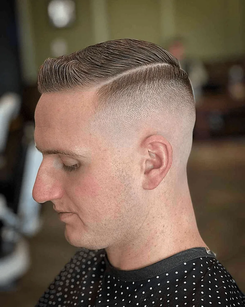 High Taper Fade Short Hair