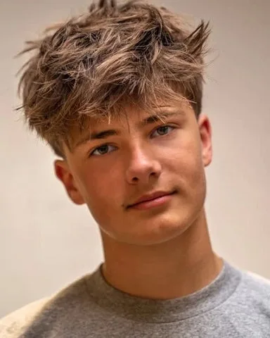 Medium Length Textured Crop