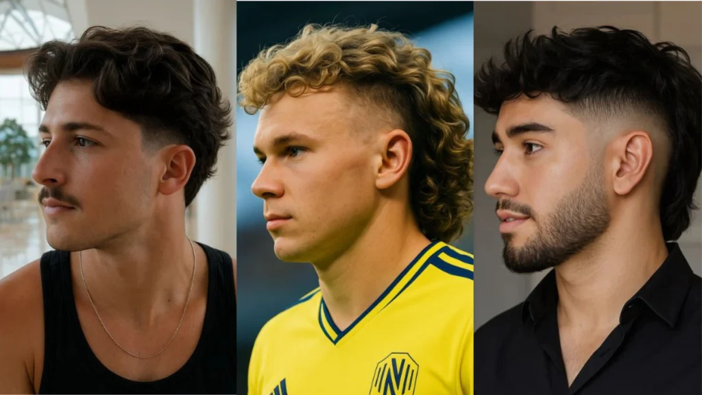 Modern Mullet with Low Taper