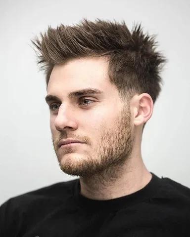 Spiky Textured Haircut