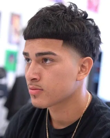 Textured Edgar Haircut