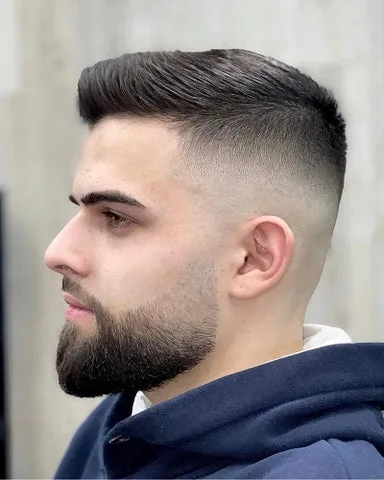 High Top Fade Comb Over